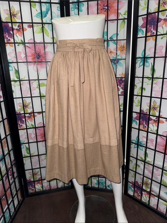Vintage Dresses & Skirts - Vintage Bilboquet Tiered Midi Skirt